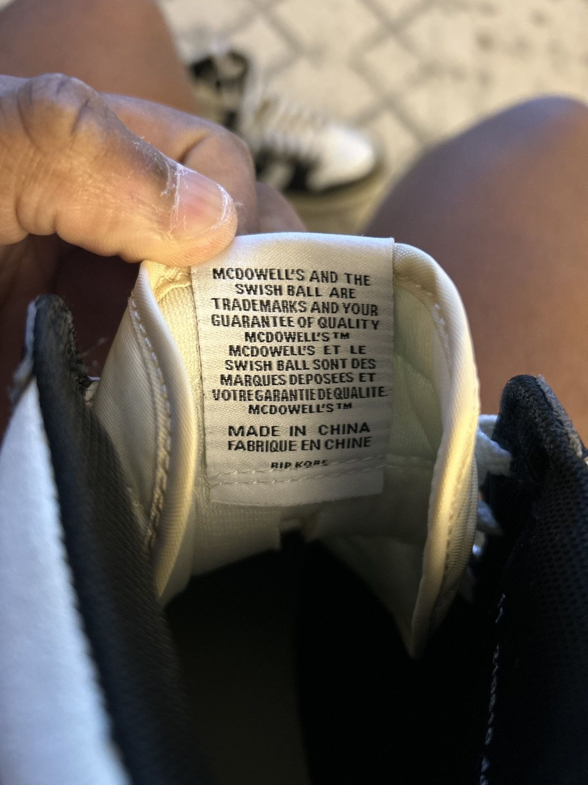 Other × Vintage Mcdowell’s Air Pro Sport ‘Oreo’ High-Tops Size US 11 / EU 44 - 6 Thumbnail