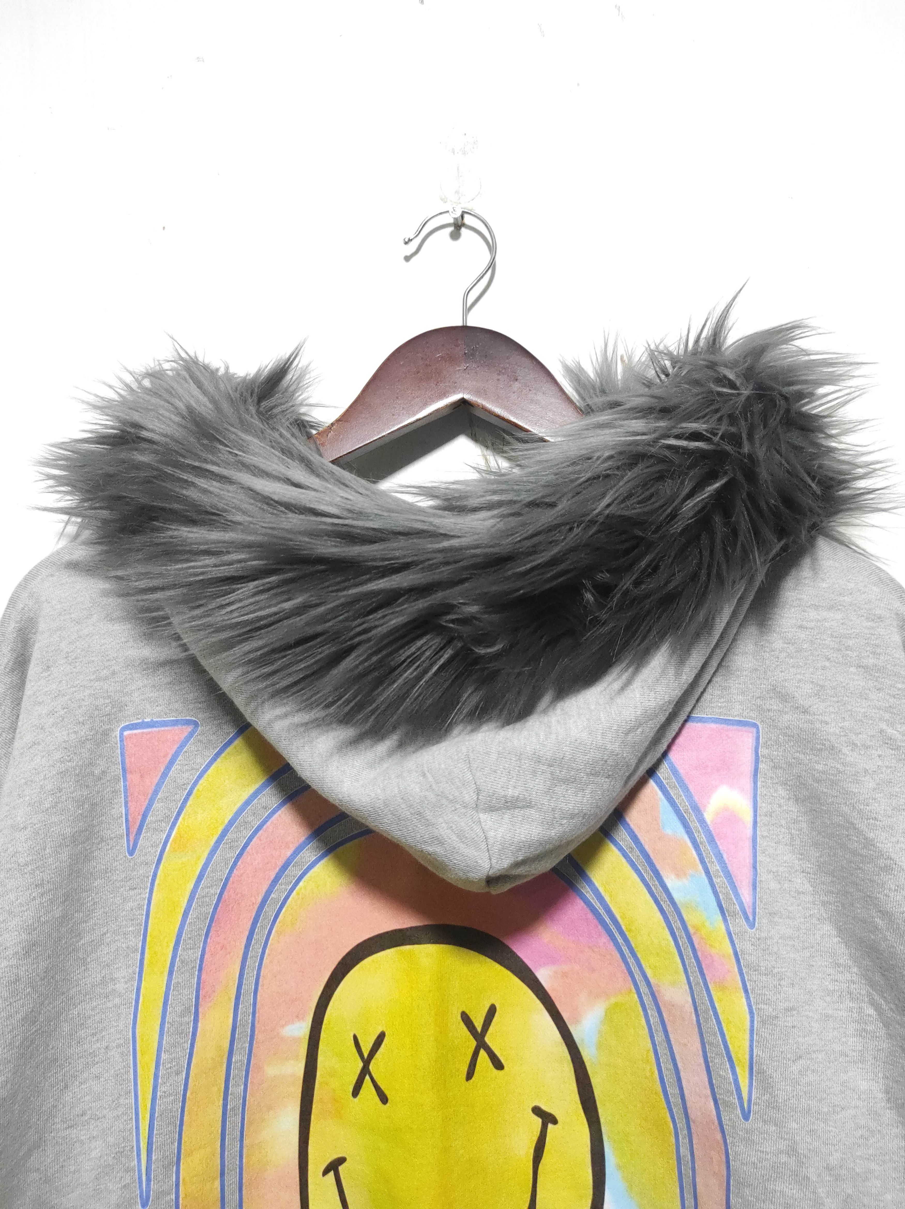 Hysteric Glamour Custom Nirvana Double Zip Fur Boxy Hoodie i6w9 LBG style Size US L / EU 52-54 / 3 - 20 Thumbnail