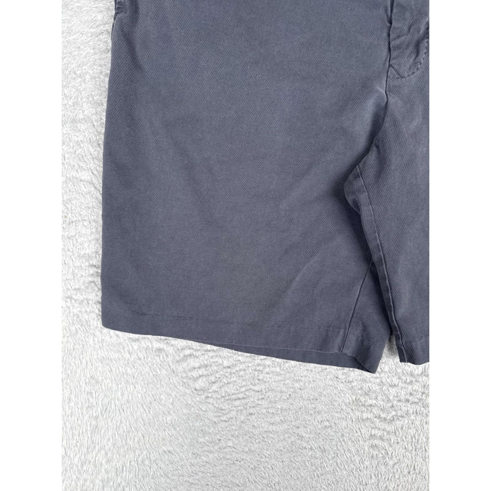 Tommy Bahama Tommy Bahama Shorts Mens 38 Gray Silk Cotton Chino Flat Front 10" Beach Vacation Size US 38 / EU 54 - 3 Thumbnail