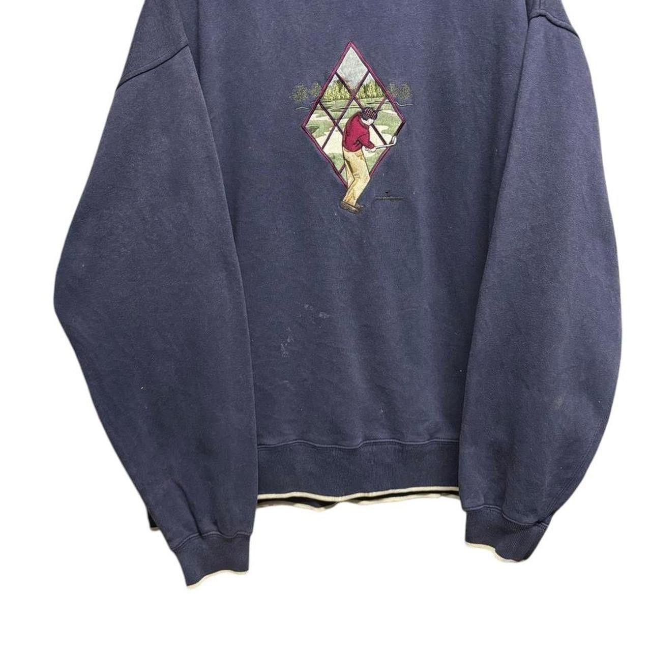 Vintage Vintage Golf sweatshirt size: XL Size US XL / EU 56 / 4 - 2 Thumbnail
