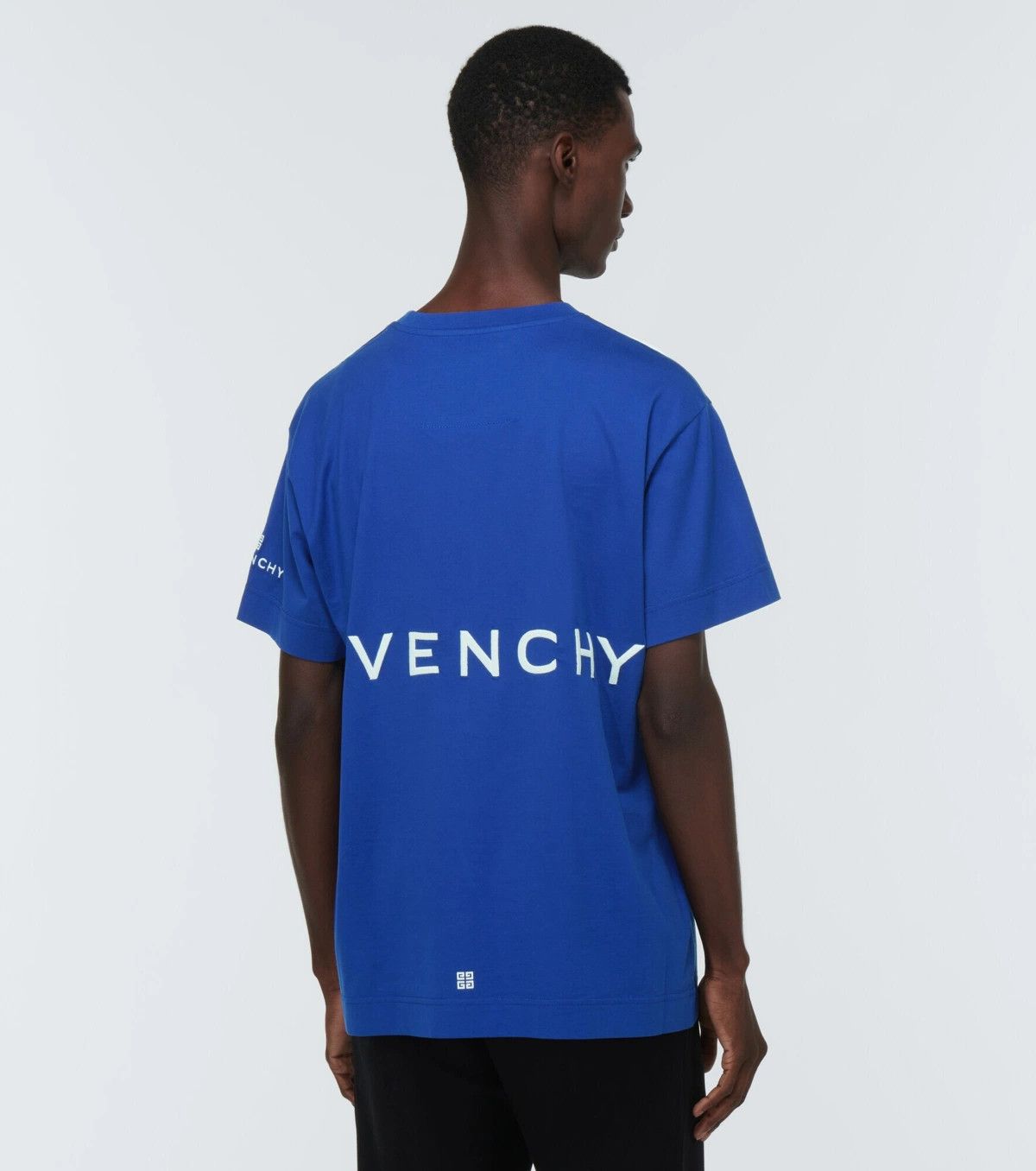 Givenchy o1loc1c0724 T-Shirt in Blue Size US XL / EU 56 / 4 - 4 Thumbnail