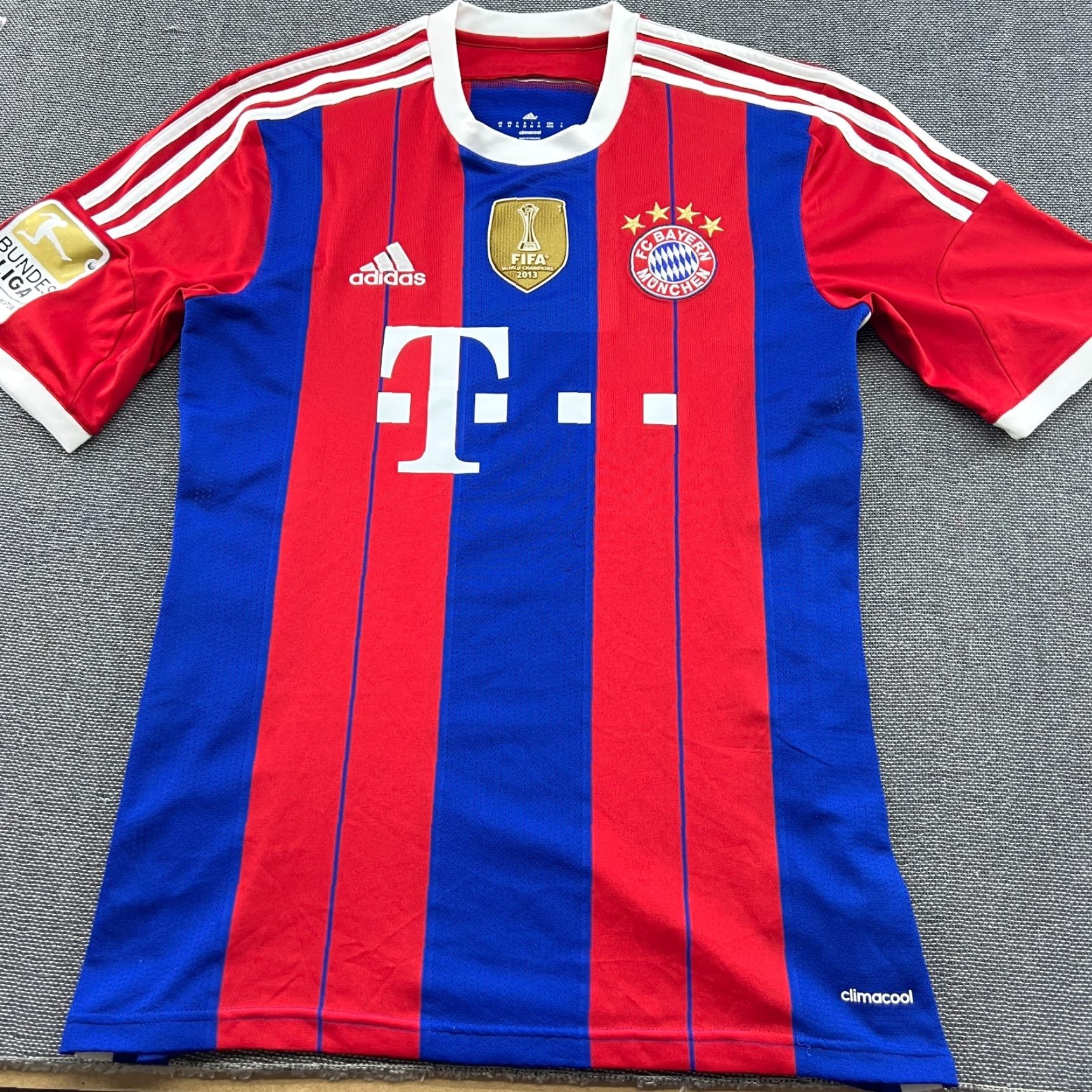 Adidas adidas Bayern Munich 2014 2015 Home Mario Gotze #19 Football Jersey Mens M Shirt Football Mens Adidas Size US M / EU 48-50 / 2 - 3 Thumbnail