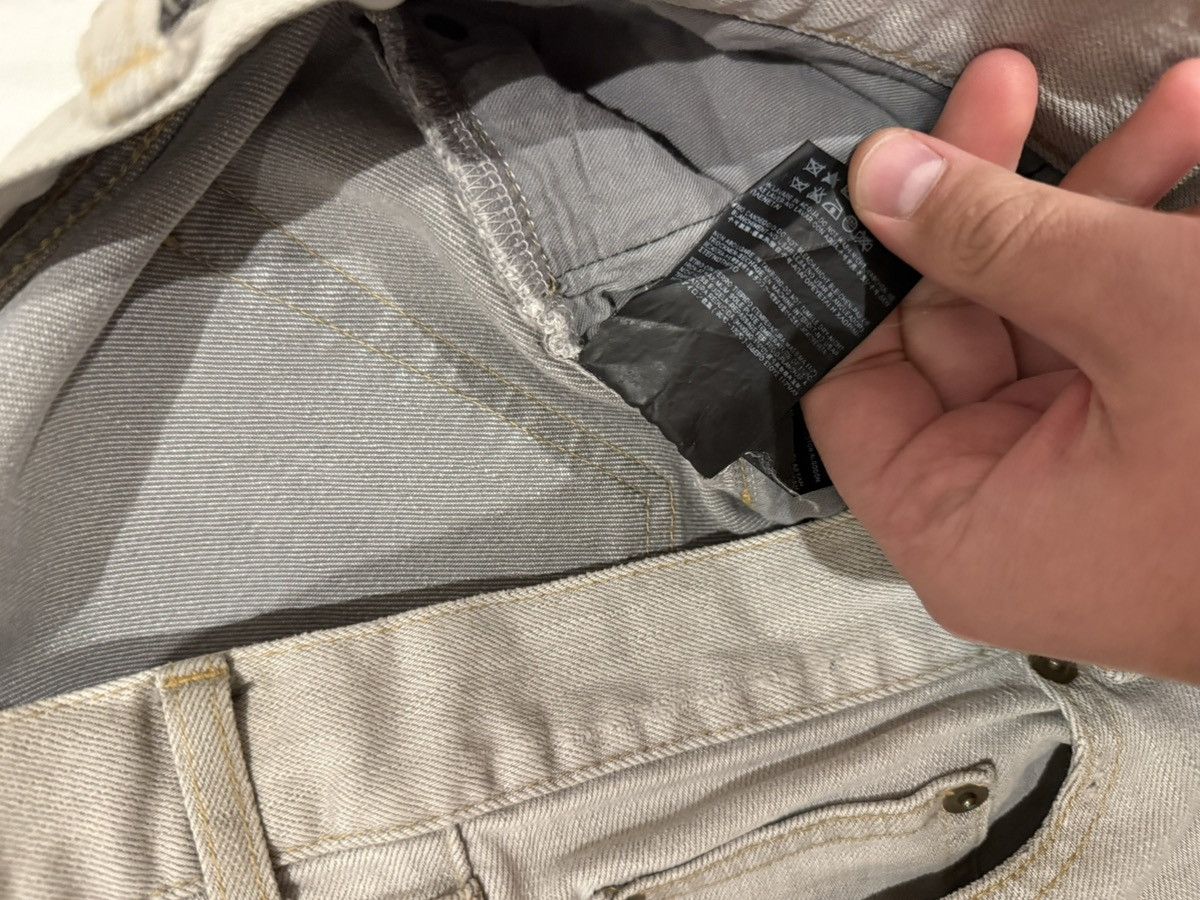 Saint Laurent Paris Saint Laurent D02 Light Distressed Grey Denim Size US 32 / EU 48 - 6 Thumbnail