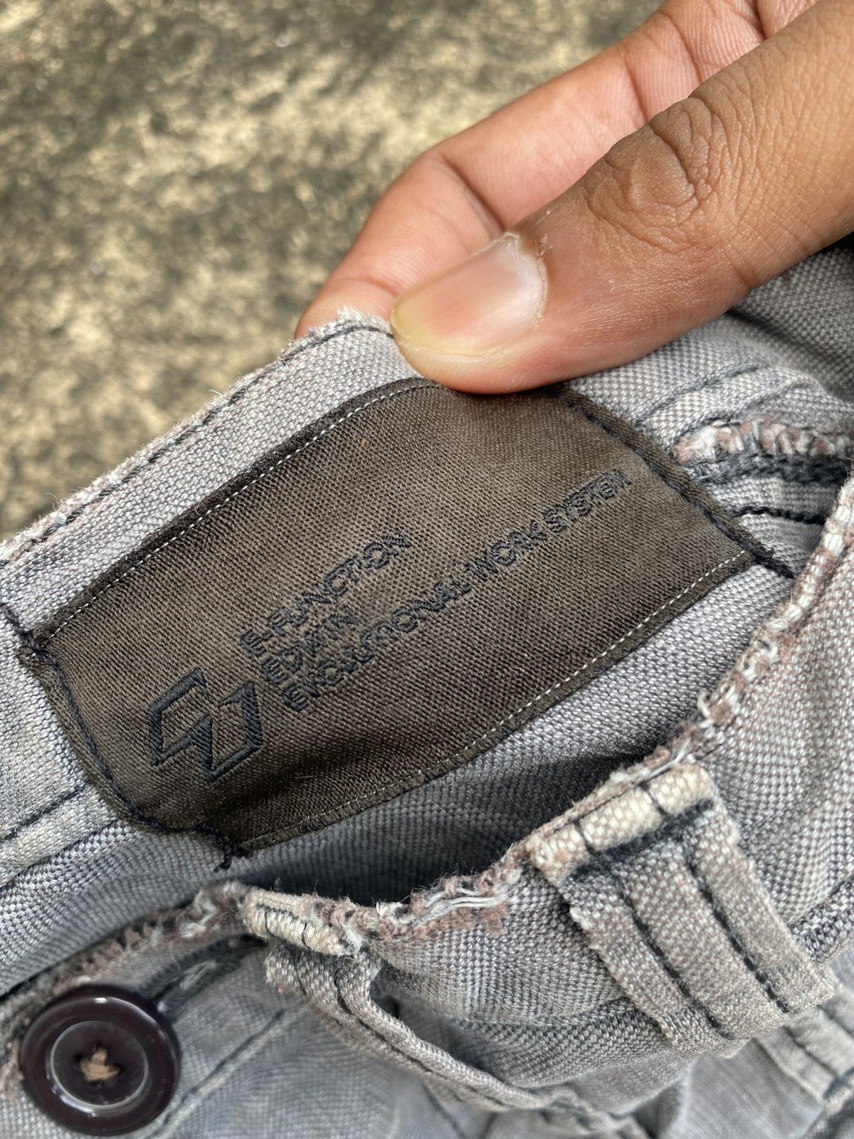 Edwin Vintage Distressed Edwin Tactical Pants Size US 31 - 13 Thumbnail