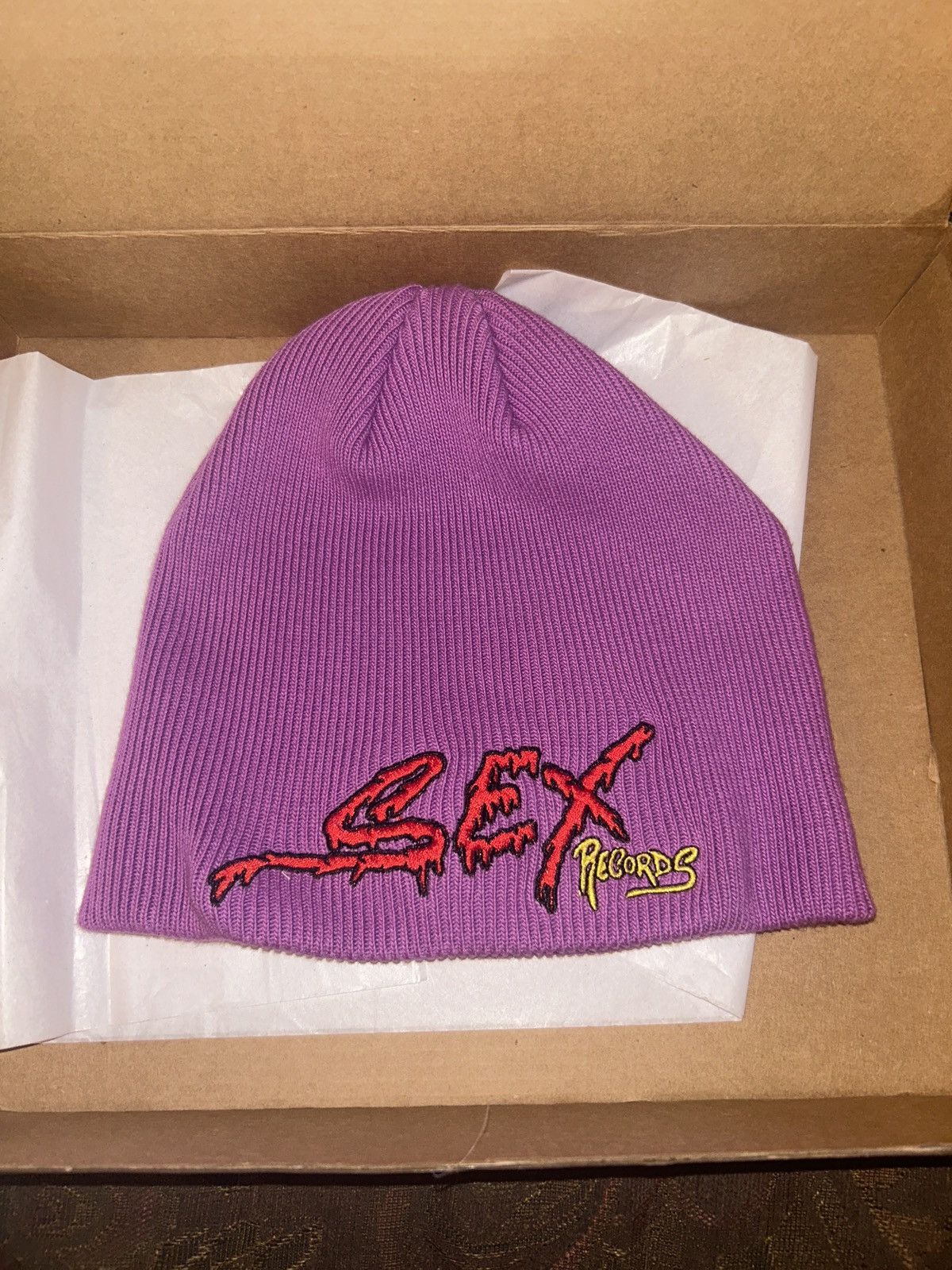 Matty Boy Matty Boy Anti Promo Sex Records Beanie Size ONE SIZE - 1 Thumbnail