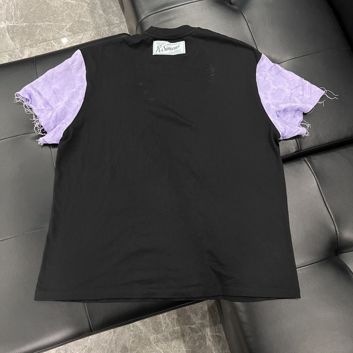 Raf Simons Raf Simons SS22 Grim Reaper Graphic Panel Sleeve T-Shirt Size US S / EU 44-46 / 1 - 2 Thumbnail