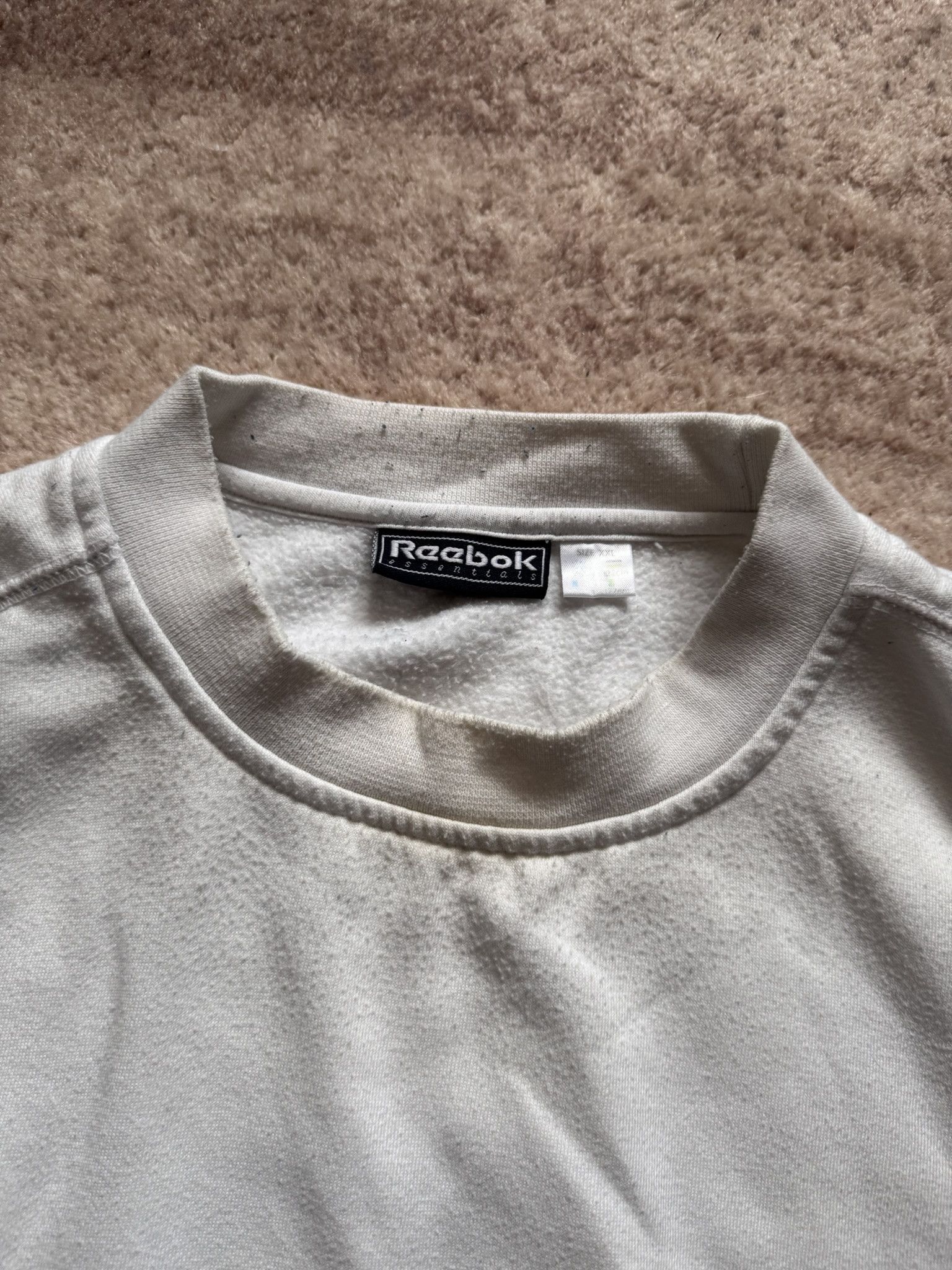 Reebok Reebok vintage crewneck white boxy spellout XXL Size US XXL / EU 58 / 5 - 3 Thumbnail