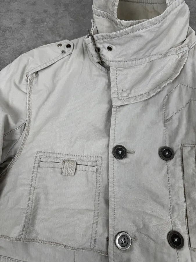 Marithe + Francois Girbaud 1990s Marithé + François Girbaud Beige Saharienne Jacket Size US M / EU 48-50 / 2 - 9 Thumbnail