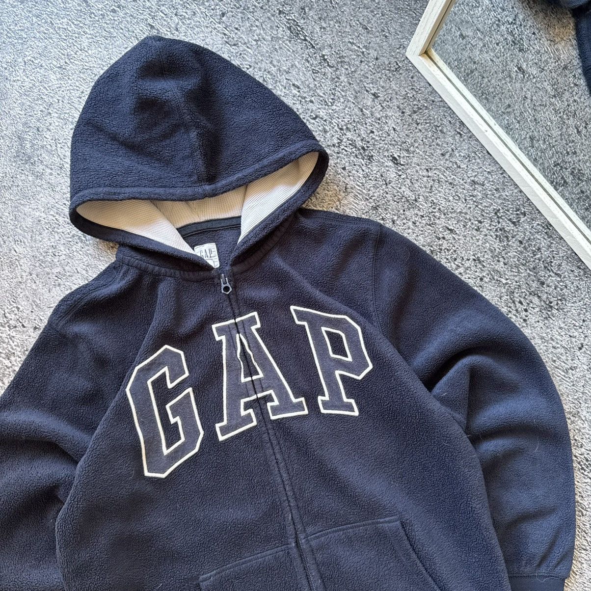 Gap Vintage teddy gap zip hoodie Size S / US 4 / IT 40 - 4 Thumbnail