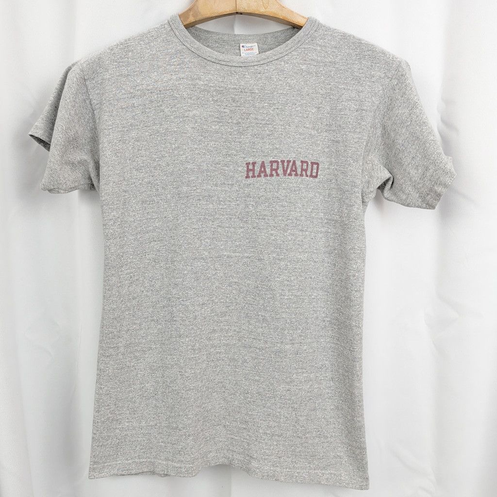 Champion × Vintage Vintage Harvard University Champion Grey T-Shirt Size US M / EU 48-50 / 2 - 8 Thumbnail