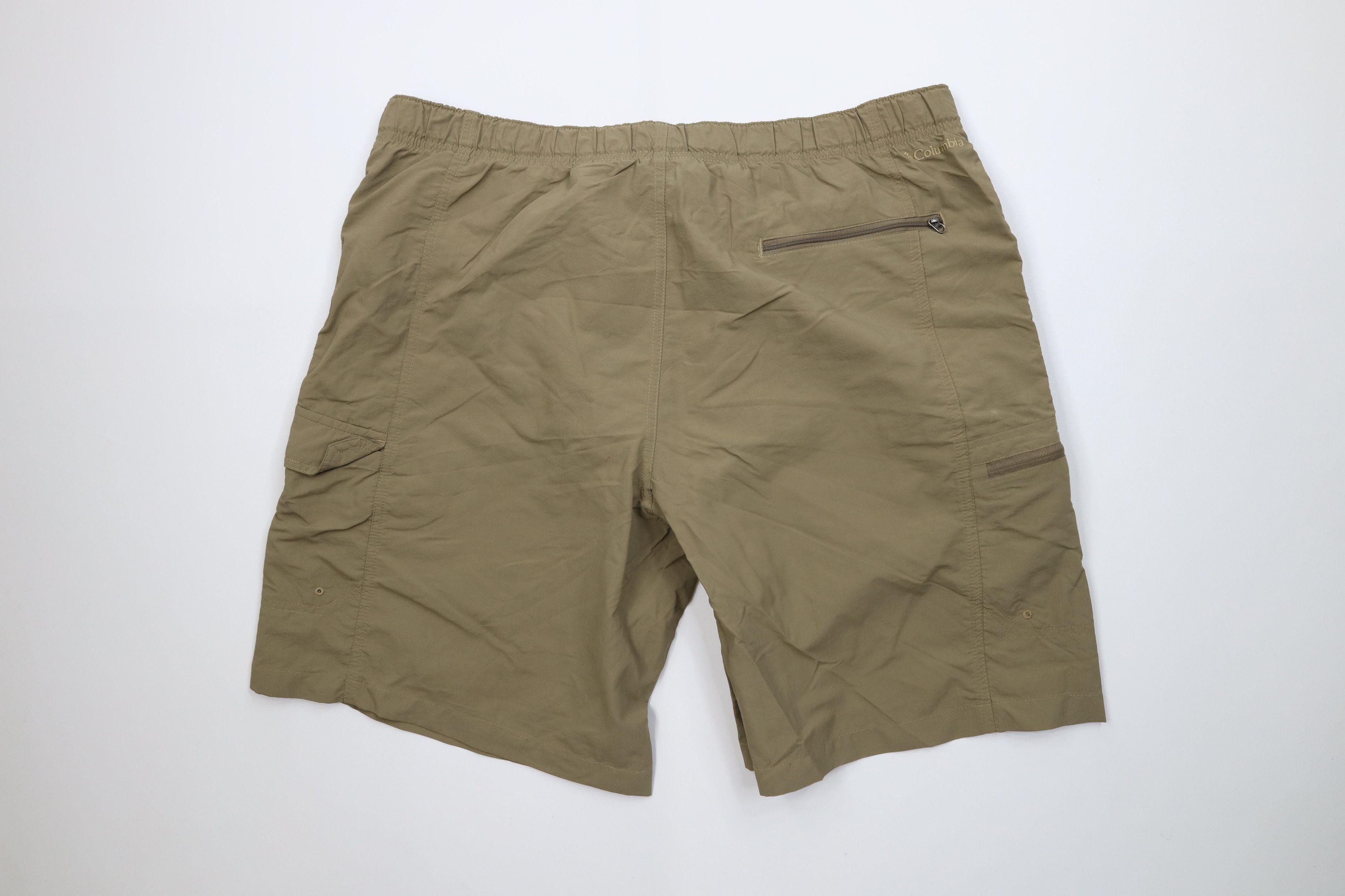 Columbia Vintage Y2K Columbia Lined Trekking Hiking Cargo Shorts Size US 34 / EU 50 - 9 Thumbnail