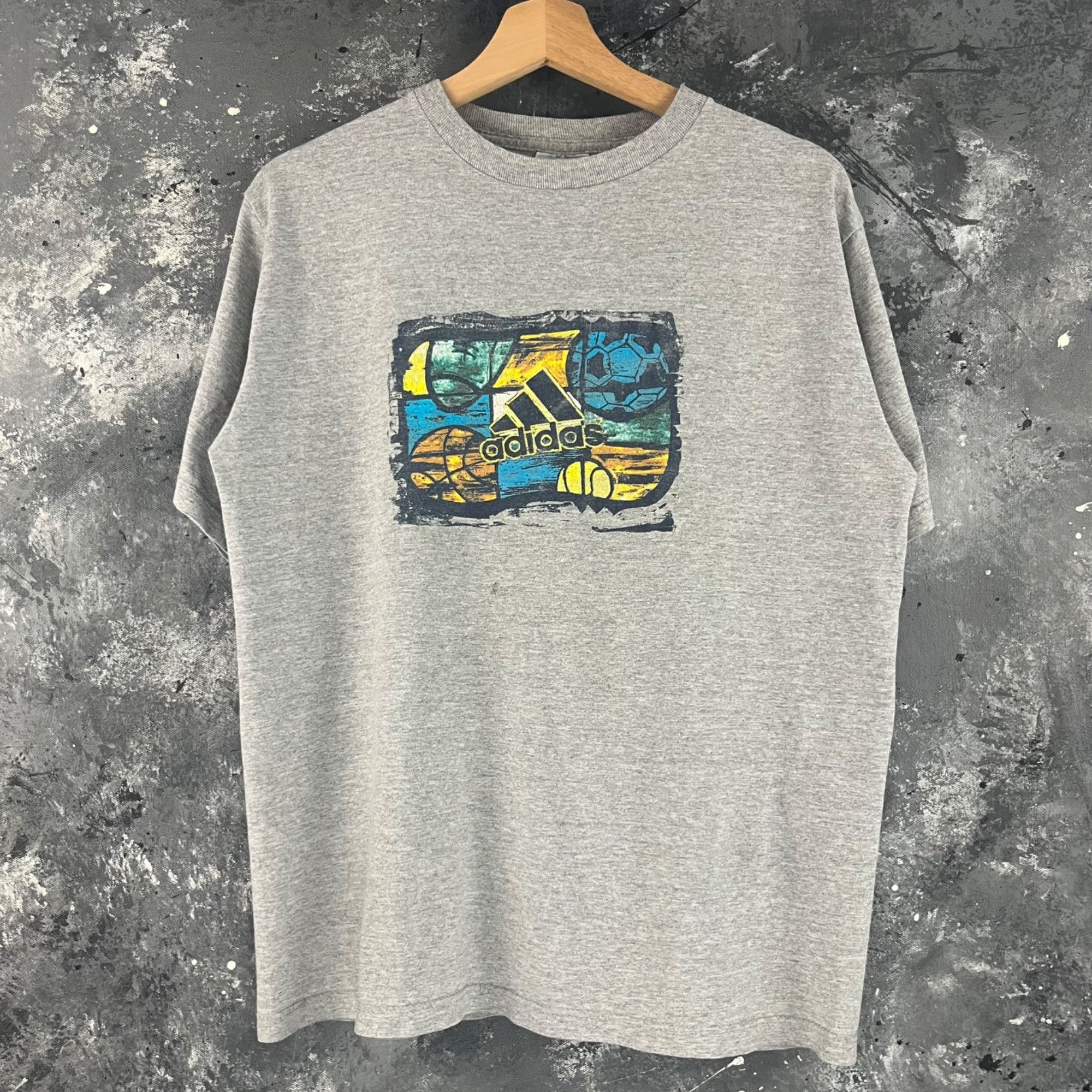 Adidas × Vintage Vintage 90’s Adidas soccer shirt Size US L / EU 52-54 / 3 - 1 Thumbnail