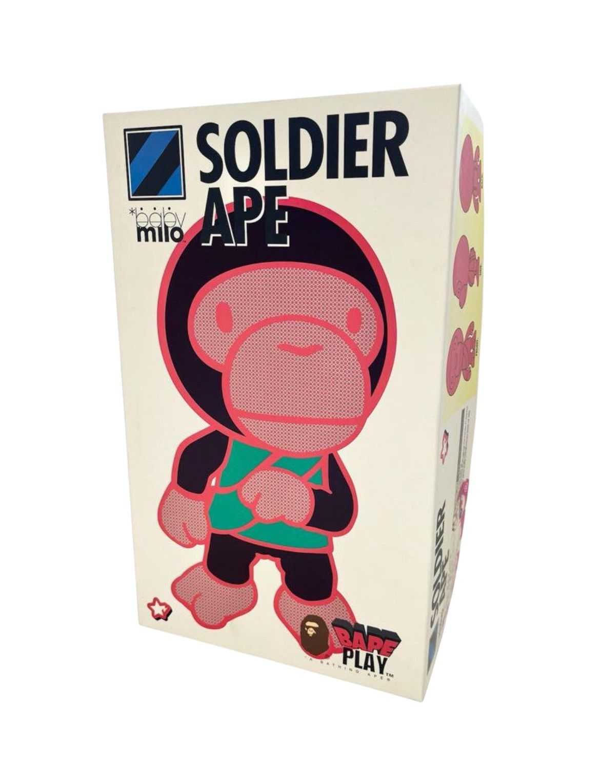 Bape ☆ BAPE MILO SOLDIER APE plastic model completed figure ☆ Size ONE SIZE - 2 Thumbnail