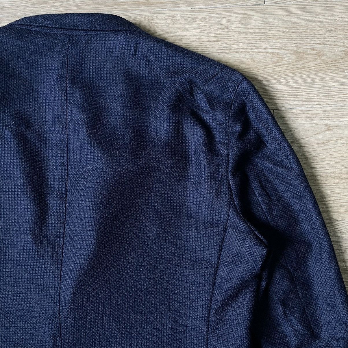 Boglioli 🇮🇹 Boglioli Milano Italy Blazer Virgin Wool Navy Blue Size US S / EU 44-46 / 1 - 20 Thumbnail