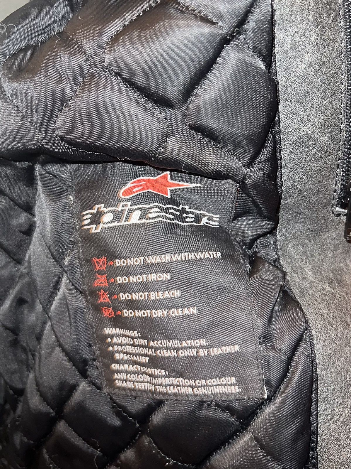Alpinestars WASHED LEATHER MOTO JACKET Size US S / EU 44-46 / 1 - 5 Thumbnail