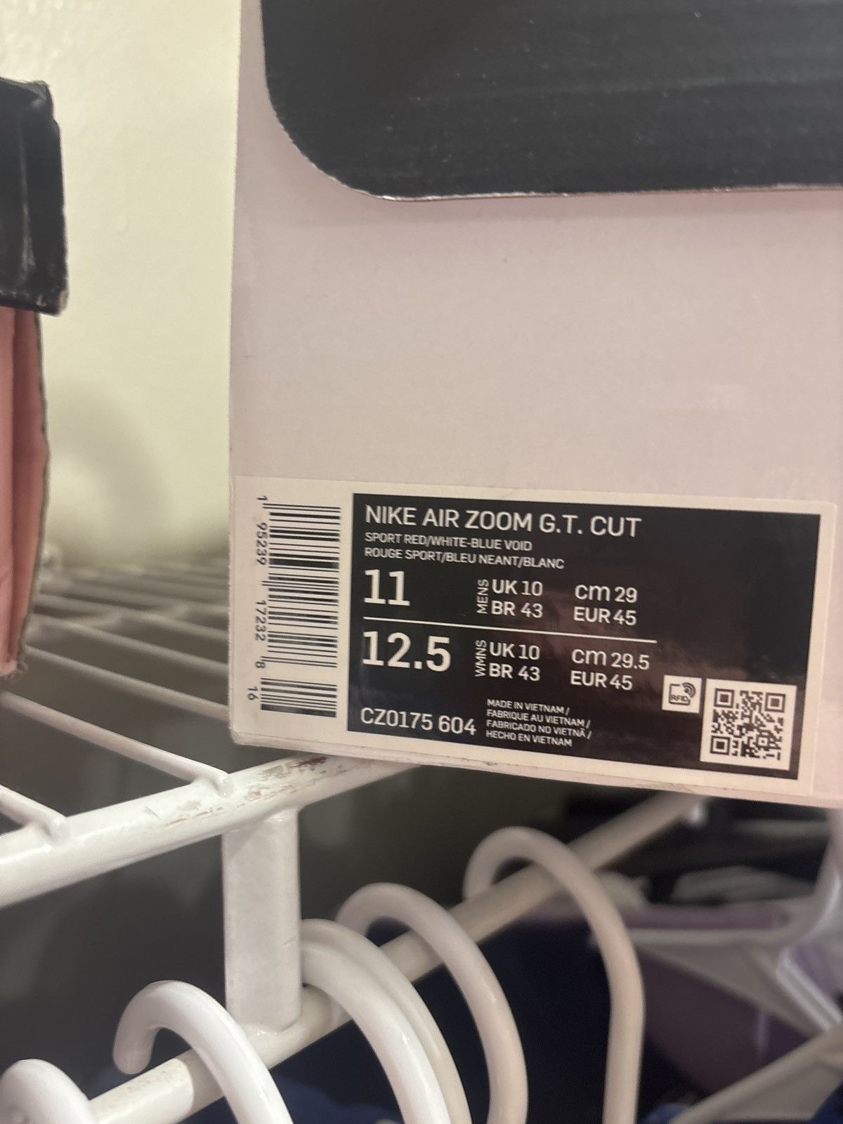 Nike Air Zoom GT Cut ‘Team USA’ Size US 11 / EU 44 - 8 Thumbnail