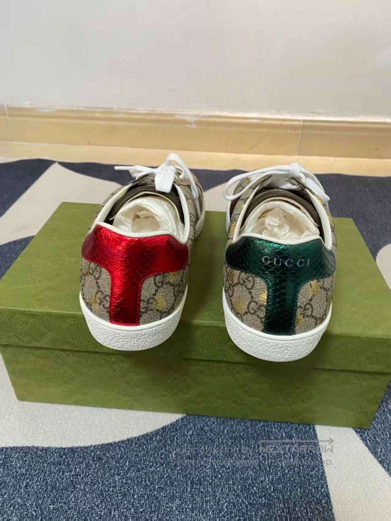 Gucci Gucci Bee Sneakers Size 44.5. Size US 11 / EU 44 - 3 Thumbnail