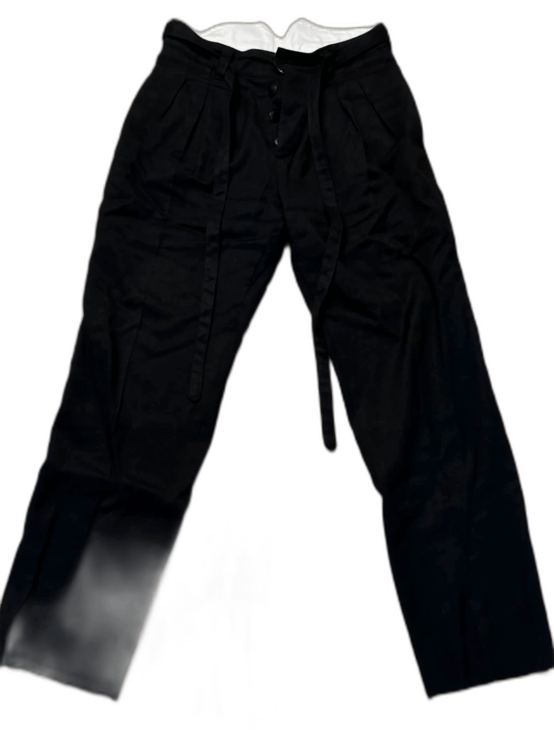 Visvim visvim black hakama pants for casual wear Size US 26 / EU 42 - 1 Thumbnail