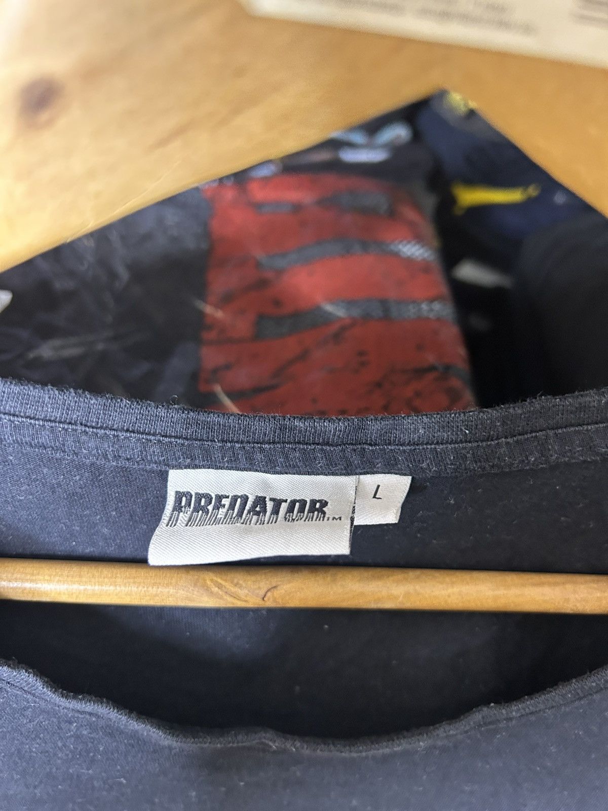 Other Vintage Predator Movie Tee Black Sci-Fi Alien Graphic Size US L / EU 52-54 / 3 - 2 Thumbnail