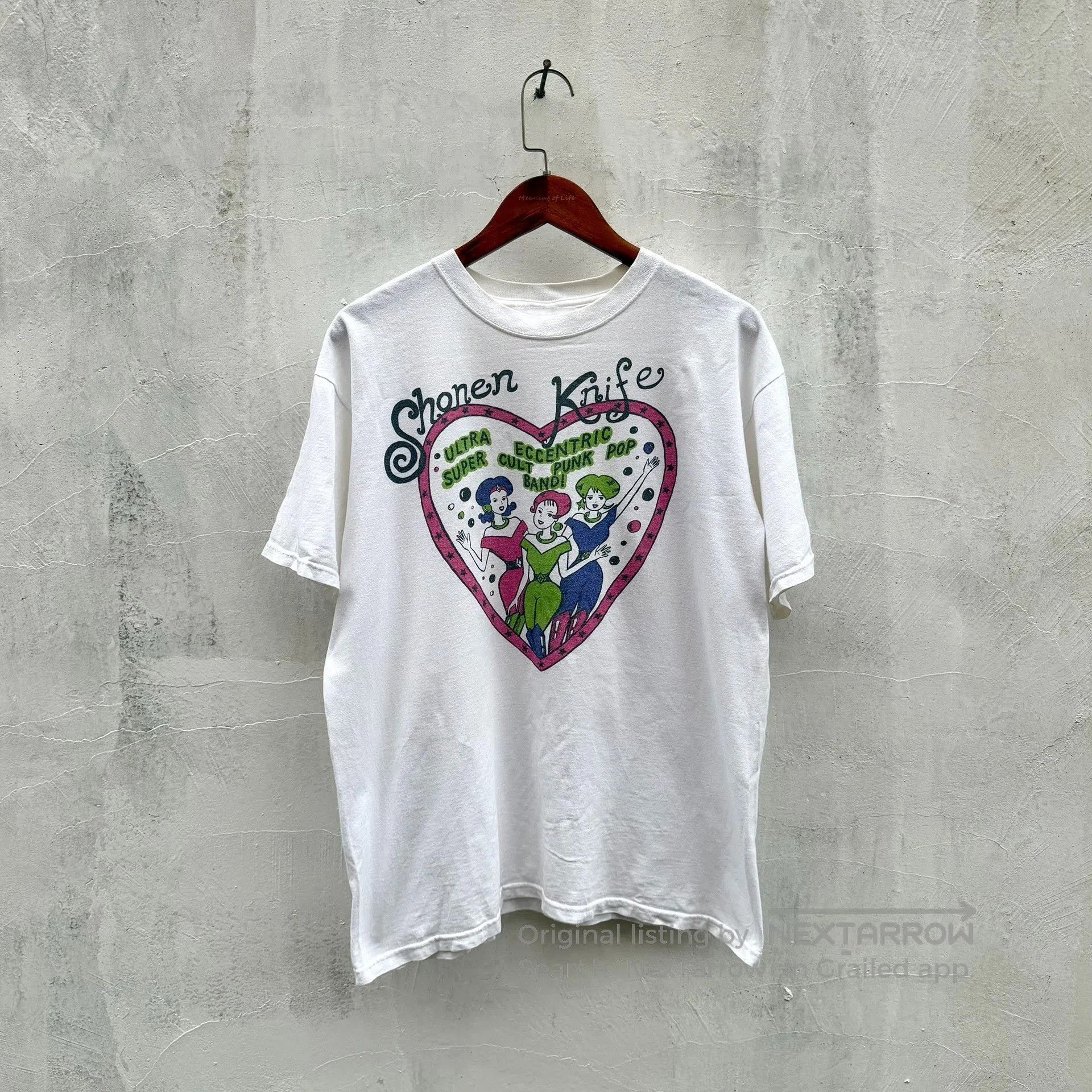 Vintage Vintage Shonen Knife 00s Band Tee. Size US M / EU 48-50 / 2 - 1 Thumbnail
