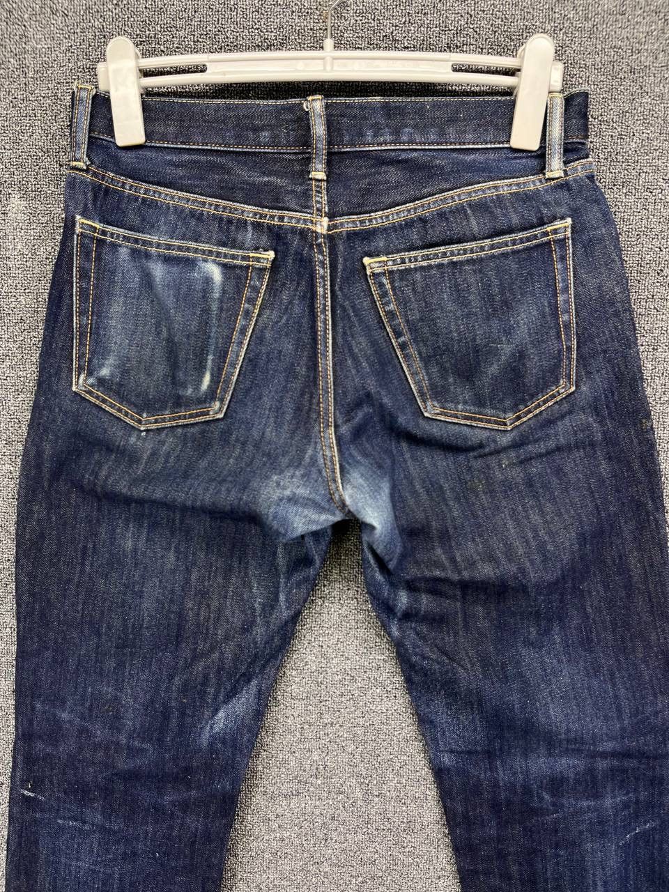 Japanese Brand Vintage Uniqlo Regular Fit Jeans Trashed Punk Denim Pants Size US 30 / EU 46 - 9 Thumbnail
