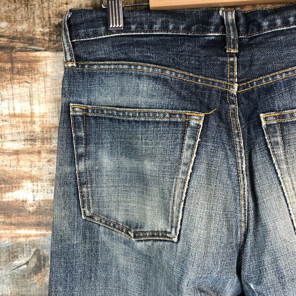 Japanese Brand Uniqlo Blue faded Distressed Denim Pants #A1396 Size US 30 / EU 46 - 18 Thumbnail