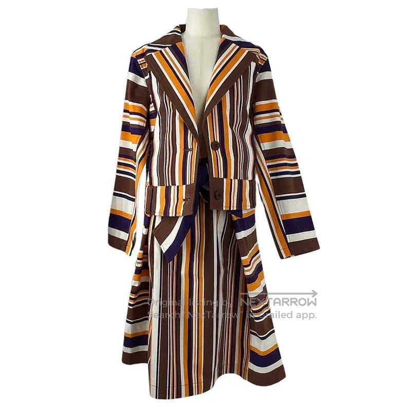 Issey Miyake Issey Miyake Color-block Coat Size M / US 6-8 / IT 42-44 - 1 Thumbnail