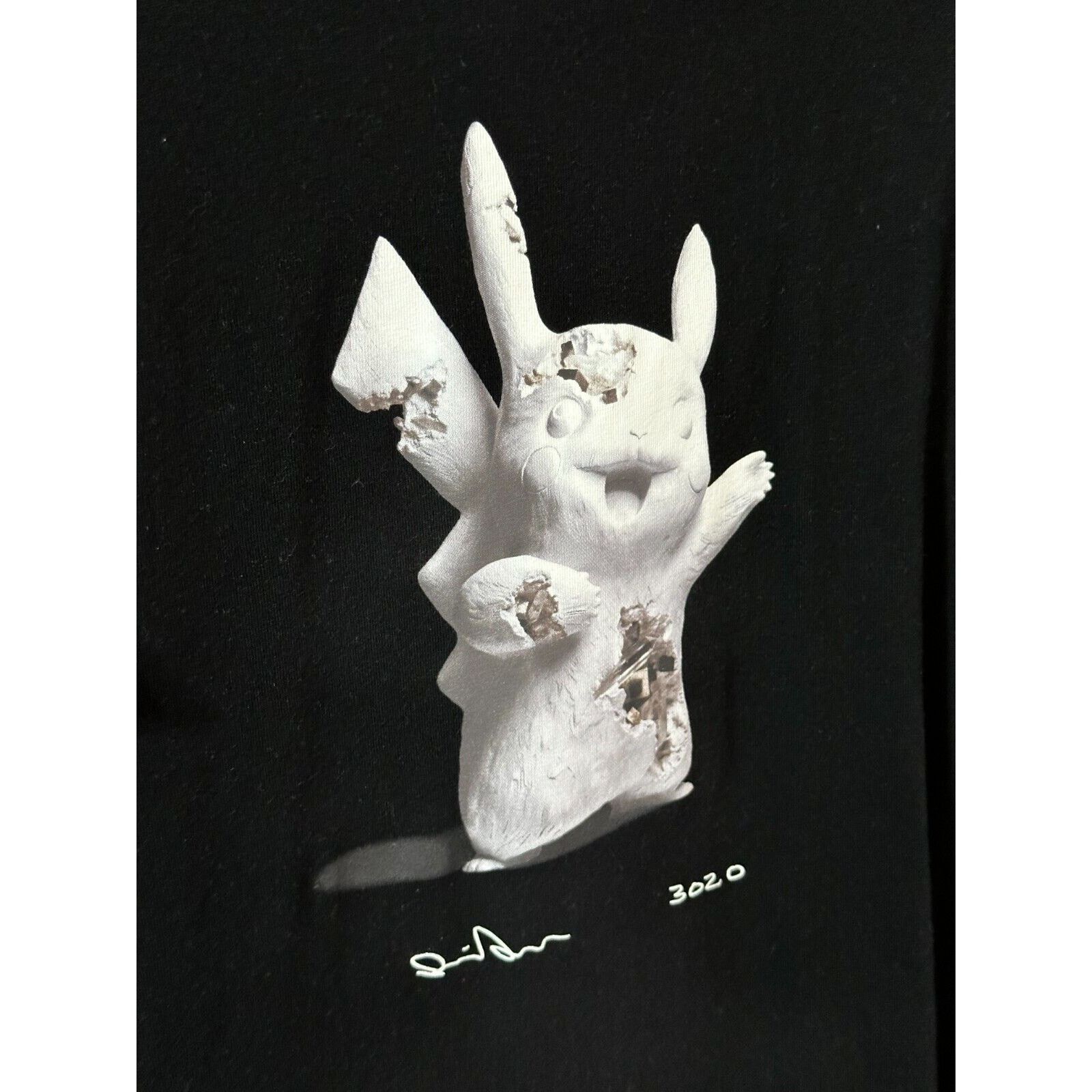 Uniqlo Daniel Arsham x Pokémon Pikachu | Medium | UT Graphic | NWOT Size US M / EU 48-50 / 2 - 2 Thumbnail