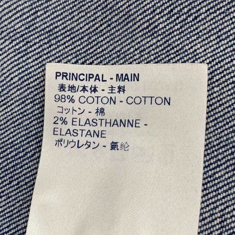 Louis Vuitton Louis Vuitton Blue patchwork cut cotton lapel single-breas Size XXS / US 00 / IT 34 - 7 Thumbnail