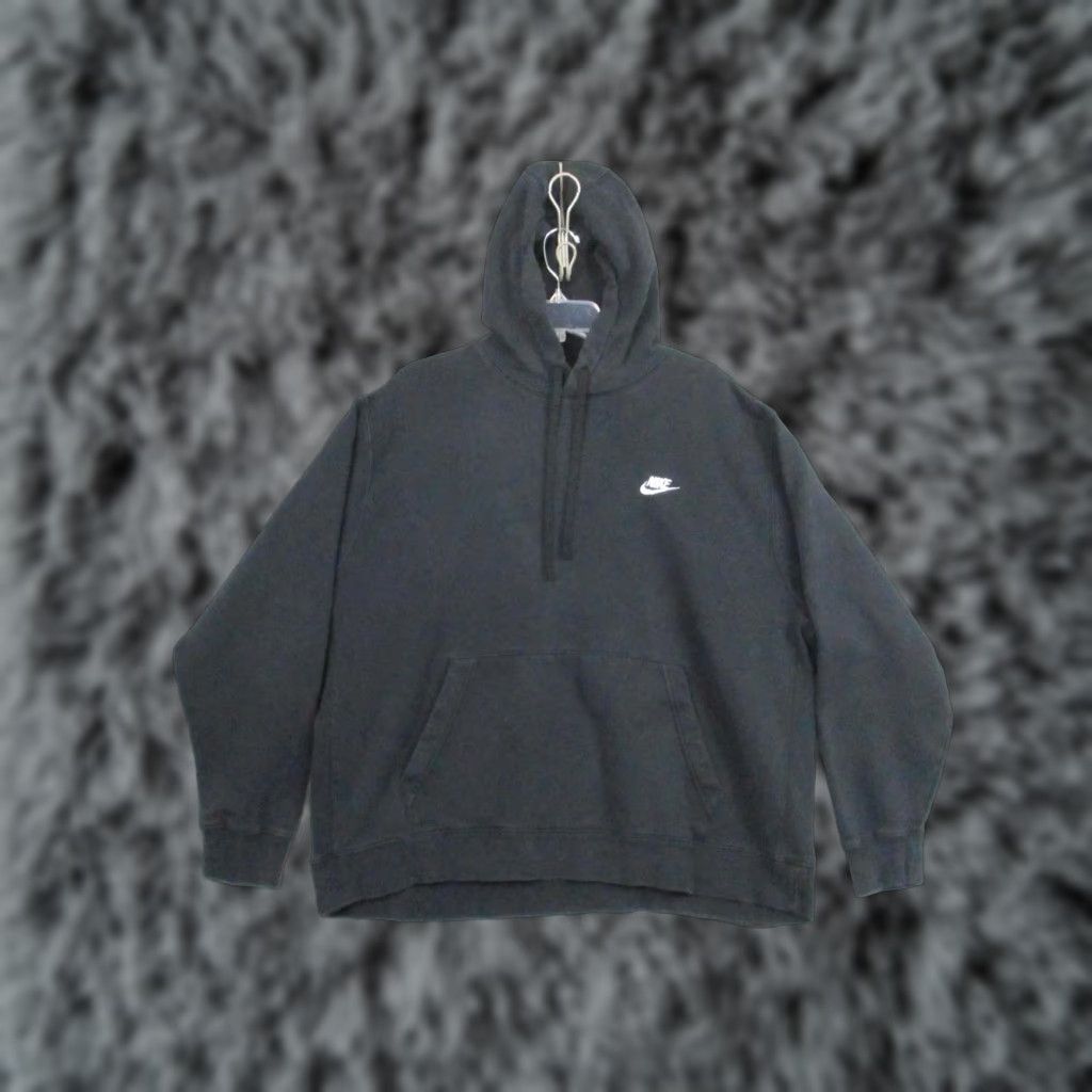 Nike Nike Club Fleece Hoodie Mens 2XL Black Pouch Pocket Swoosh BV2654-010 Size US XXL / EU 58 / 5 - 1 Thumbnail