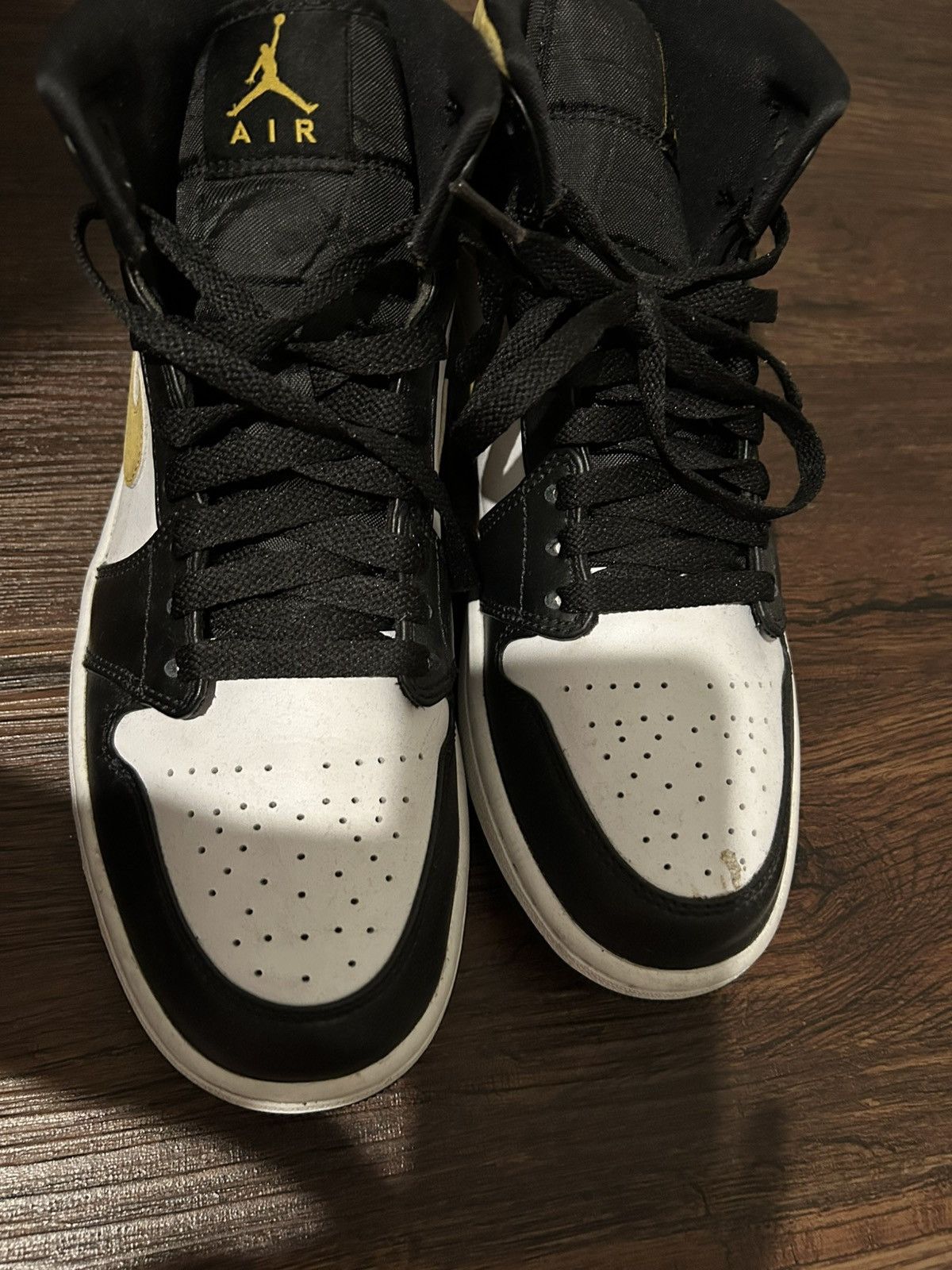 Jordan Brand air jordan w mid white pollen black Size US 8.5 / EU 41-42 - 3 Thumbnail