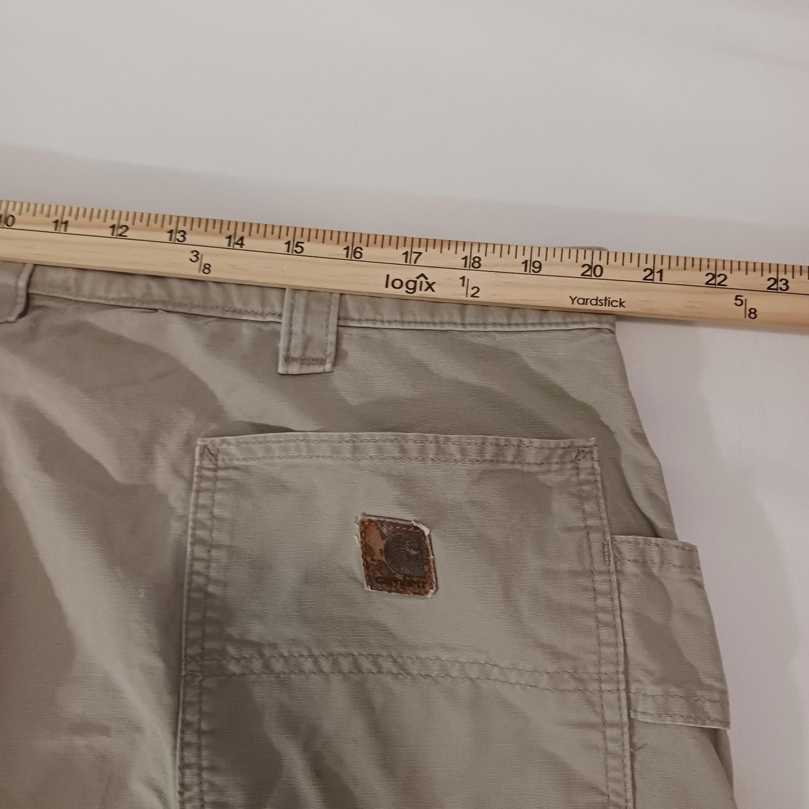 Carhartt Carhartt Men's Tan/Beige Carpenter Jeans Waist 40 (40×27.5) Size US 40 / EU 56 - 5 Thumbnail