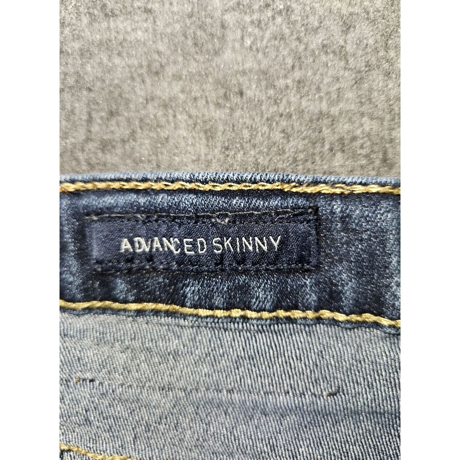 Lucky Brand Lucky Brand Advanced Skinny Jeans Women's 20 Blue Denim Stretch Adjustable Waist Regular Inseam 31" Logo Size 42" / US 20 - 3 Thumbnail