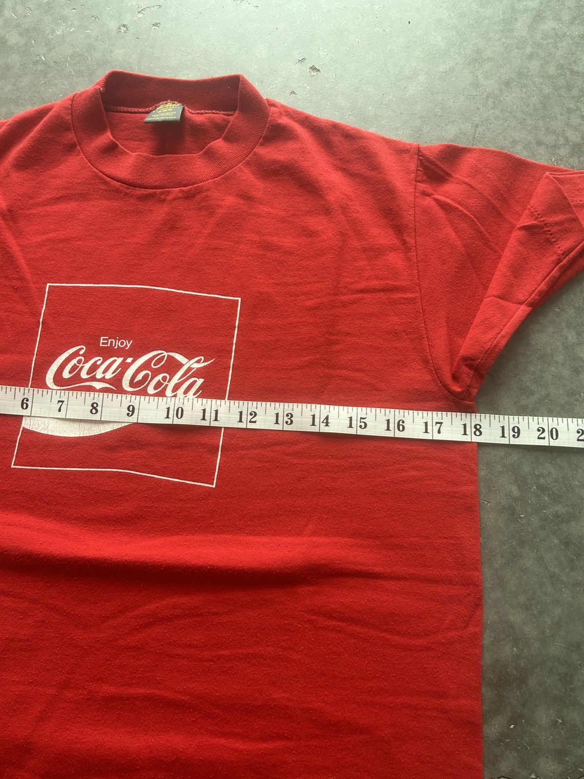 Russell Athletic × Vintage Vintage 80s Coca Cola Coke In Space Tee Size US M / EU 48-50 / 2 - 6 Thumbnail