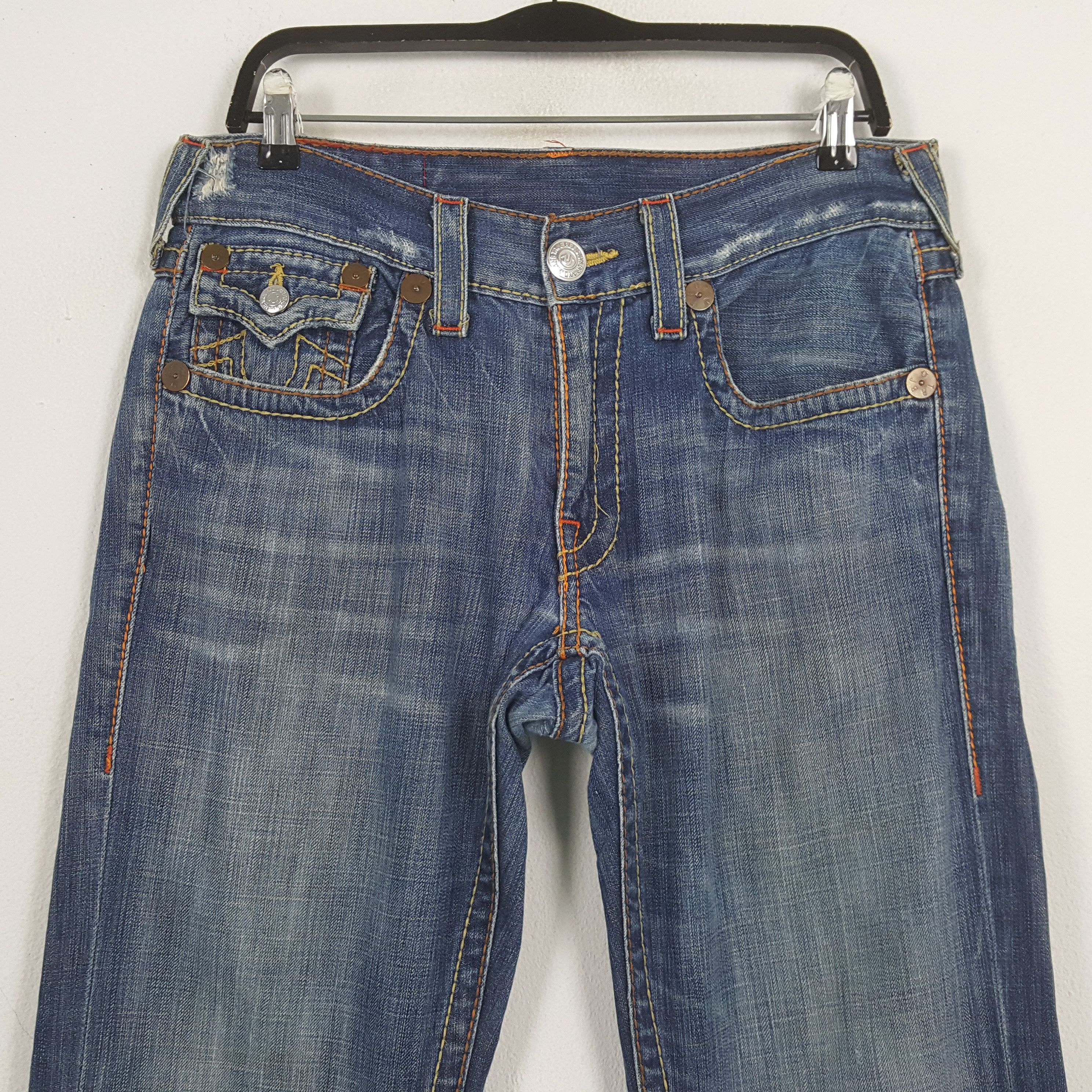 True Religion TRUE RELIGION Fashion Streetwear Style Jeans C280N28 Size US 33 - 2 Thumbnail