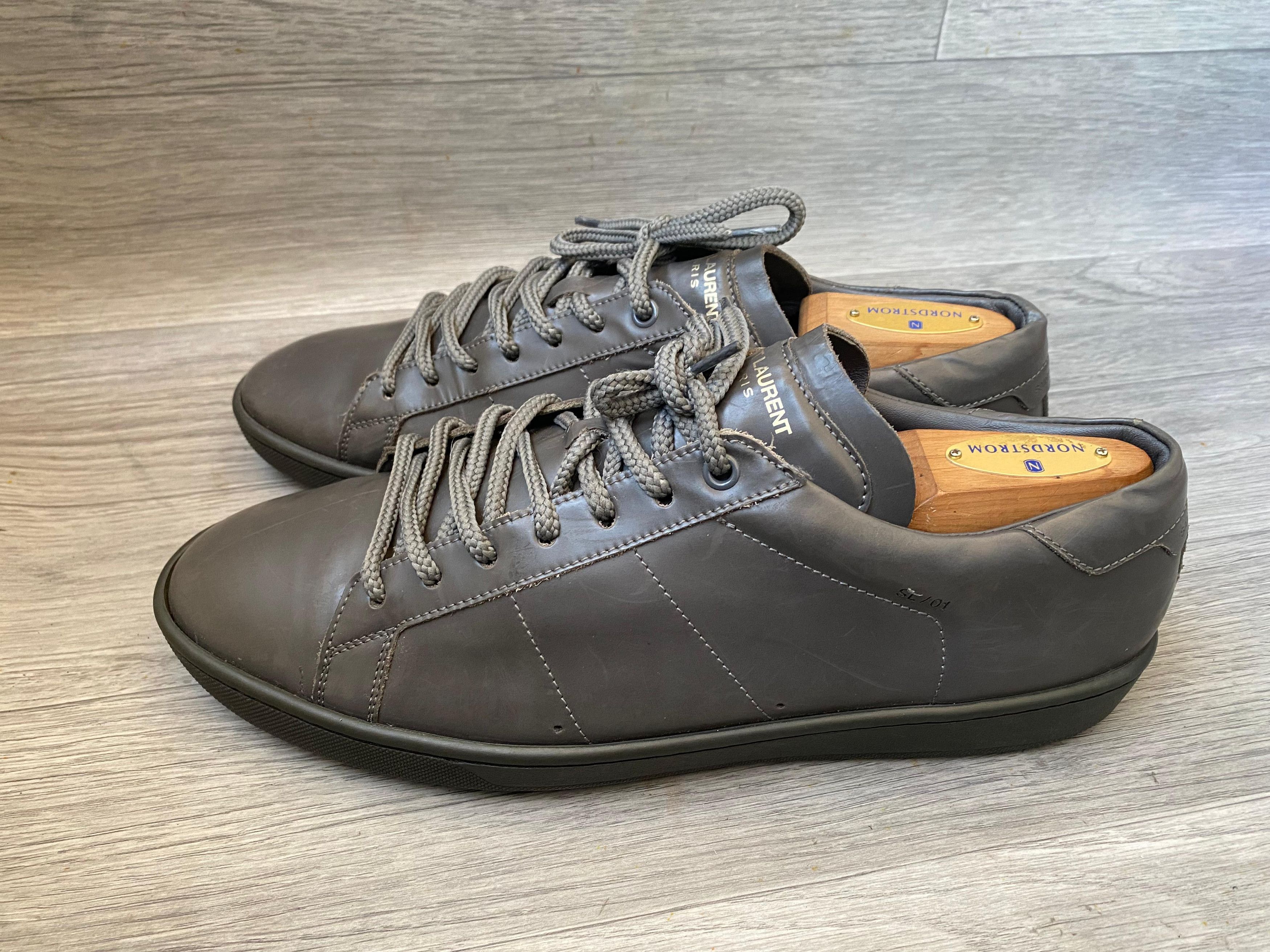 Saint Laurent Paris Saint Laurent SL01 Low Top Sneakers Sz 42 Size US 9 / EU 42 - 2 Thumbnail