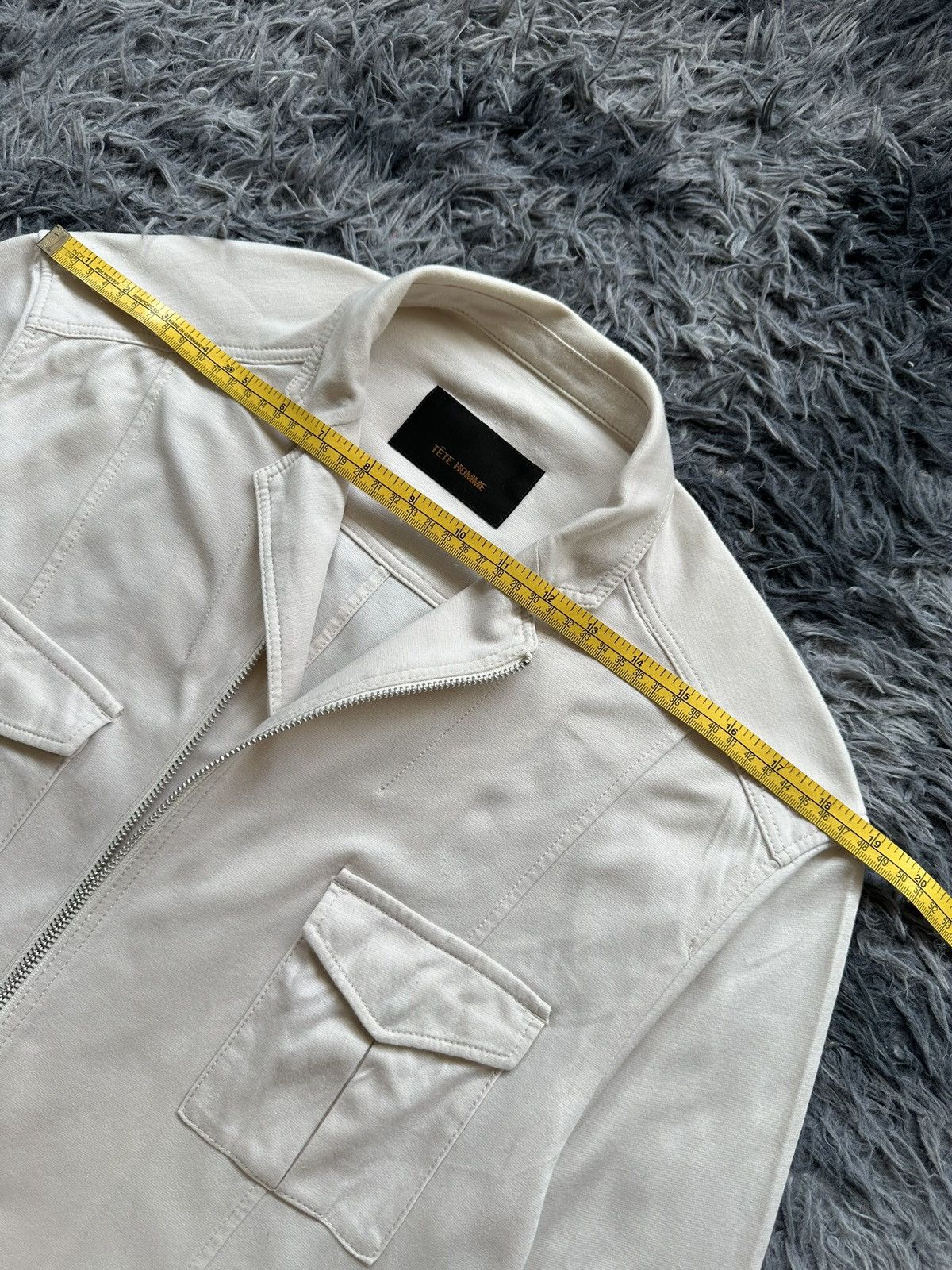 Kiminori Morishita 00's Tete Homme zip up cotton jacket Size US M / EU 48-50 / 2 - 9 Thumbnail