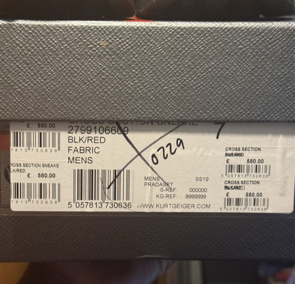 Prada PRADA CROSS SECTION SNEAKER Size US 7 / EU 40 - 5 Thumbnail