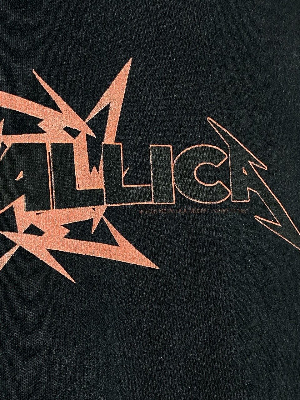 Band Tees Vintage 2002 Metallica Ninja Star Moshing T-Shirt Travis Size US L / EU 52-54 / 3 - 9 Thumbnail