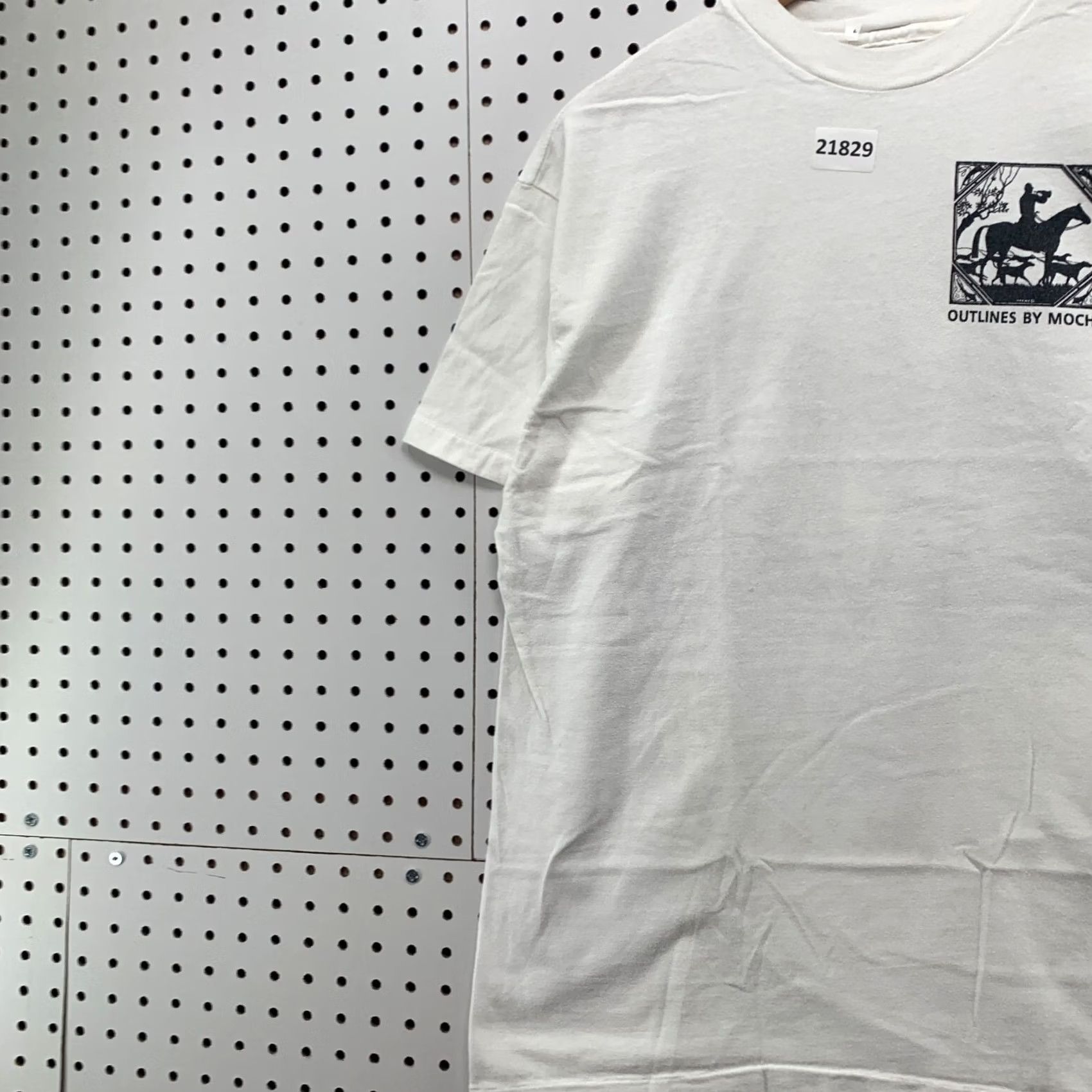 Vintage VINTAGE UGO Mochi Shirt White Single Stitch Artist TEE Adult Large 21x28.5 Size US L / EU 52-54 / 3 - 3 Thumbnail
