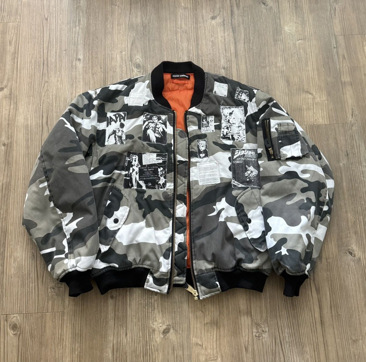 Rough Simmons Rough Simons 'Ora Ora' Jojo Bomber | Grailed