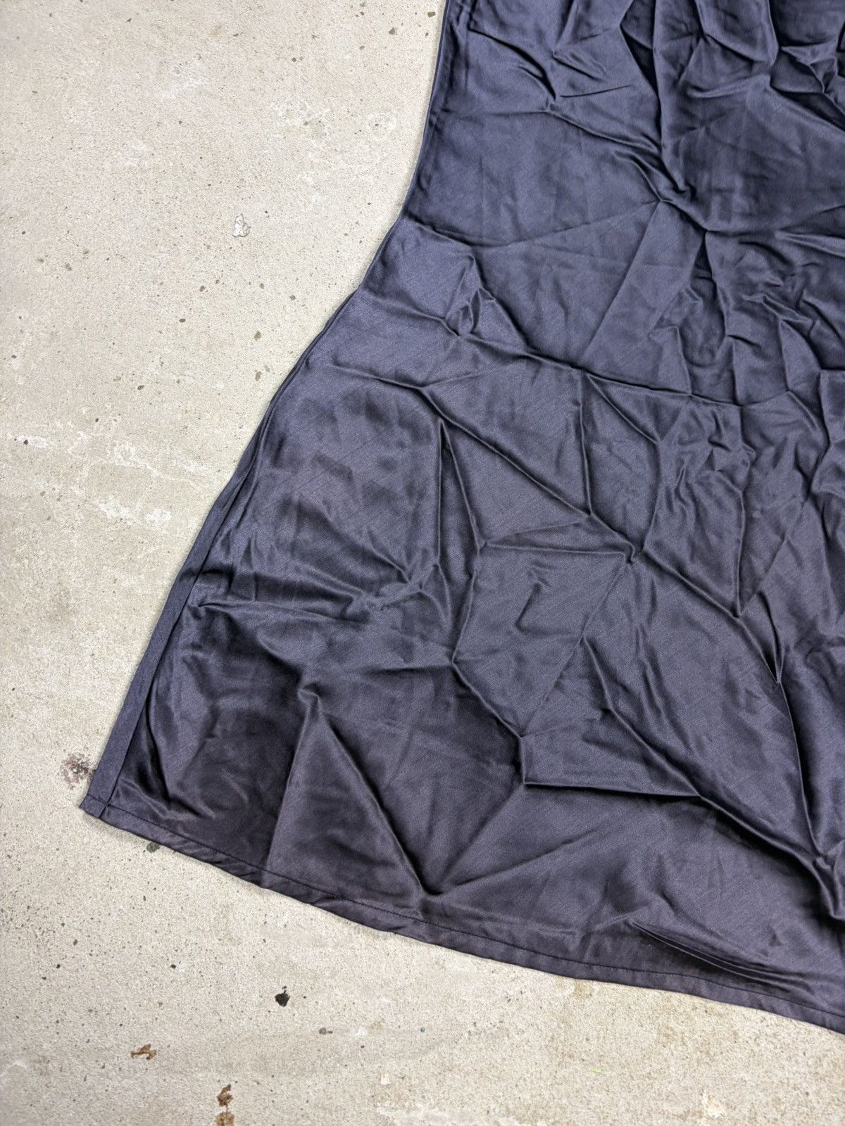 John Galliano Vintage 2000s John Galliano Nylon Purple Slip Dress Size M / US 6-8 / IT 42-44 - 4 Thumbnail