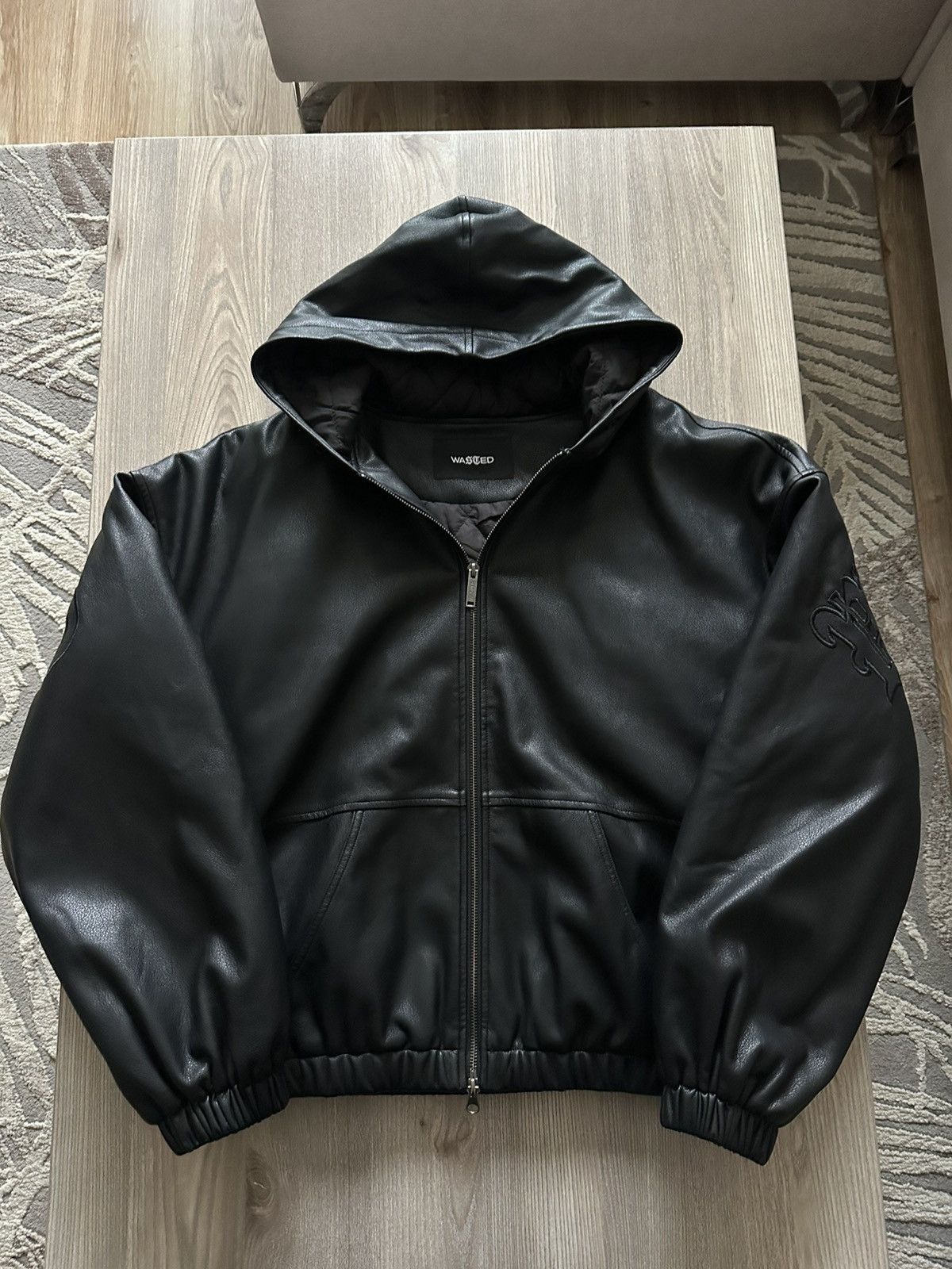 Wasted Paris Wasted Paris Leather Bomber Jacket Size US M / EU 48-50 / 2 - 1 Thumbnail