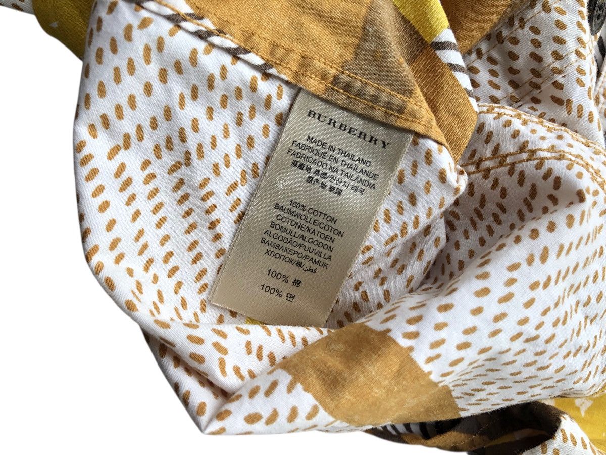 Burberry 🔥Authentic BURBERRY BRIT Plaid Button Up Luxury Brand Shirt Size US M / EU 48-50 / 2 - 10 Thumbnail