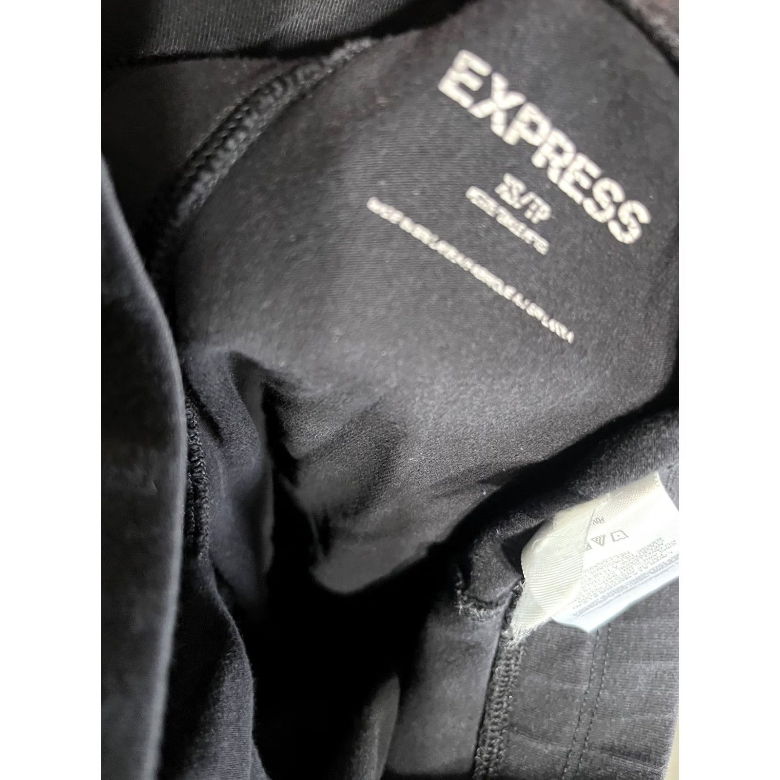 Express Express Pants Women Size XS Black Stretch Leggings Ankle Workout Size 26" / US 2 / IT 38 - 5 Thumbnail