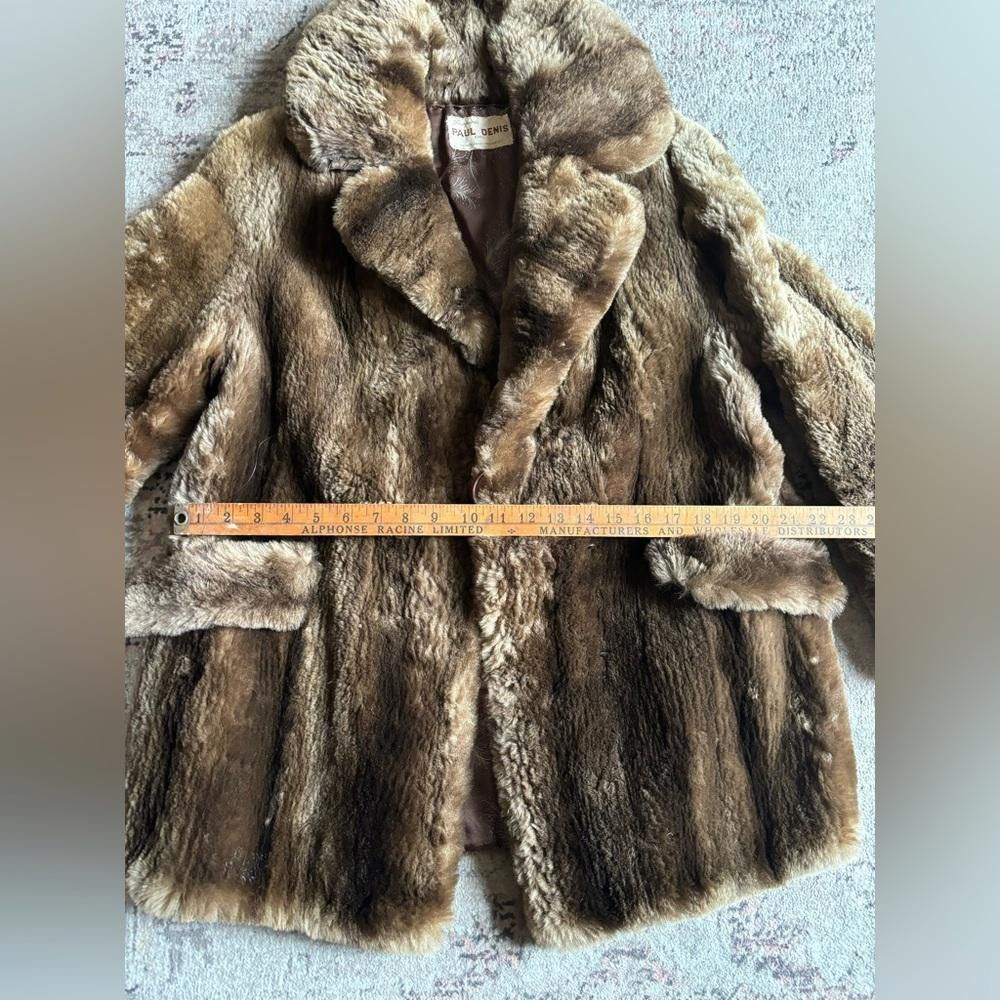 Designer Fur coat made by Paul Denis fourrure Size M / US 6-8 / IT 42-44 - 4 Thumbnail