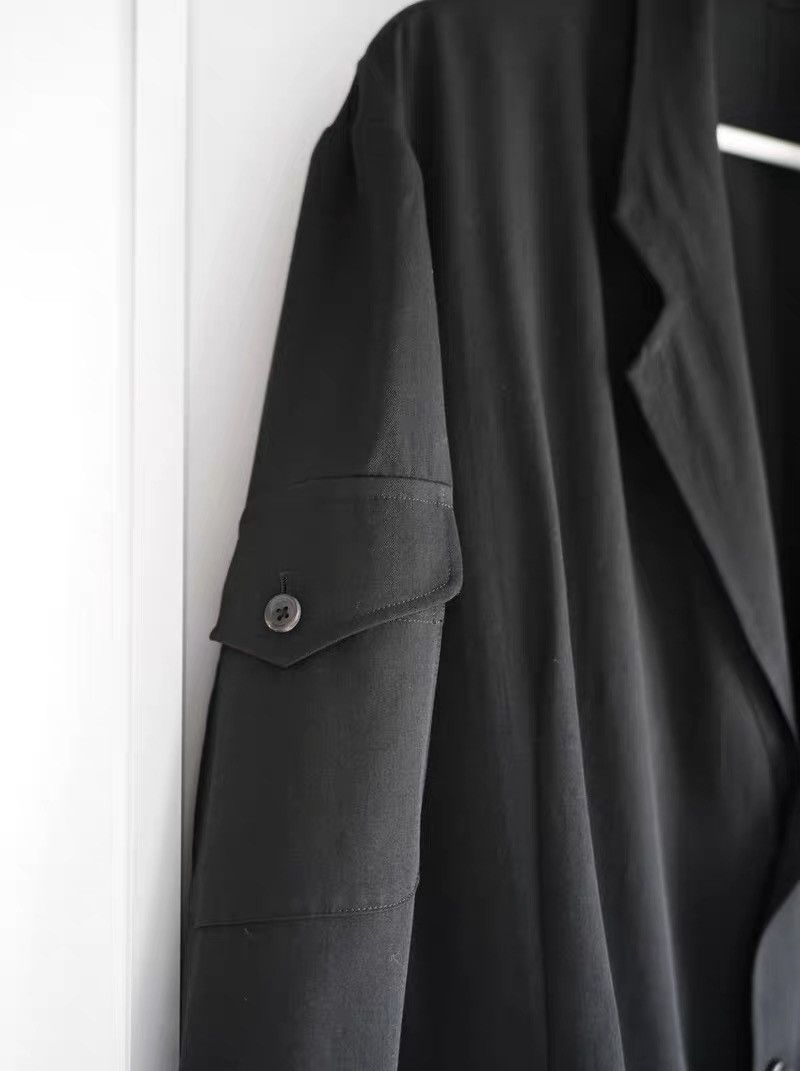 Yohji Yamamoto Yohji Yamamoto 17SS Multi-Pocket Zip Long Blazer Size US S / EU 44-46 / 1 - 5 Thumbnail