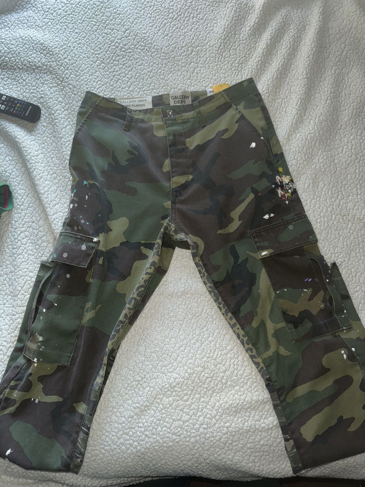 Gallery Dept. Gallery Dept. LA Camo Flare Pants Camo Army Size US 30 / EU 46 - 14 Thumbnail