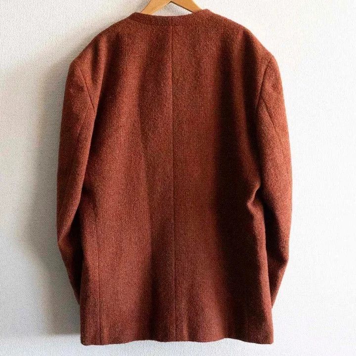 Issey Miyake issey miyake Collarless wool coat Size US M / EU 48-50 / 2 - 2 Thumbnail