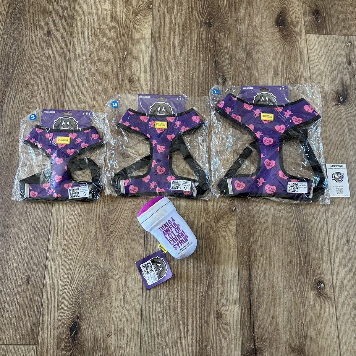 Awful Lot of Cough Syrup Thats awful lot of cough syrup (1 dog toy, and 1 harness) Size ONE SIZE - 1 Thumbnail